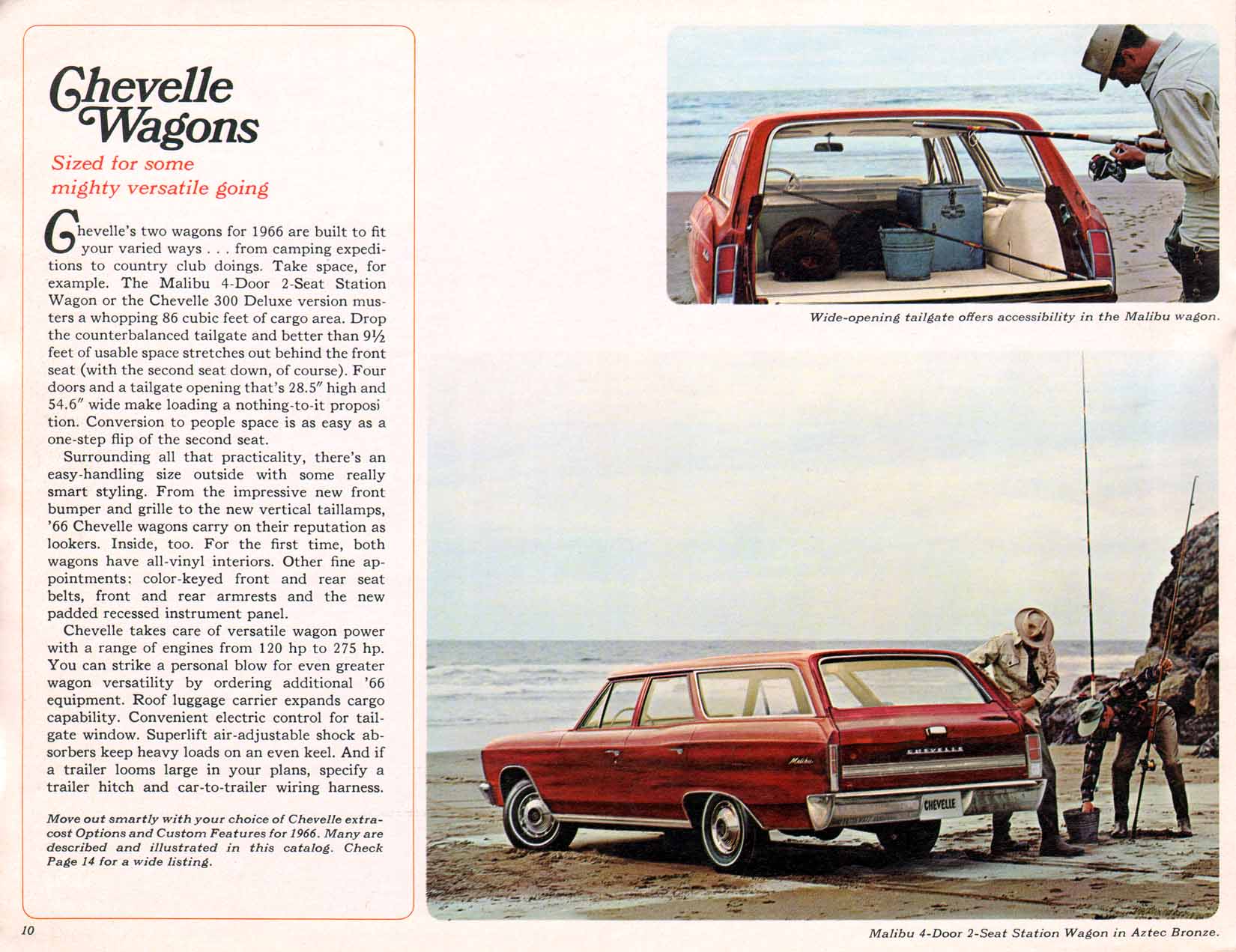 1966 Chev Chevelle Brochure Page 2